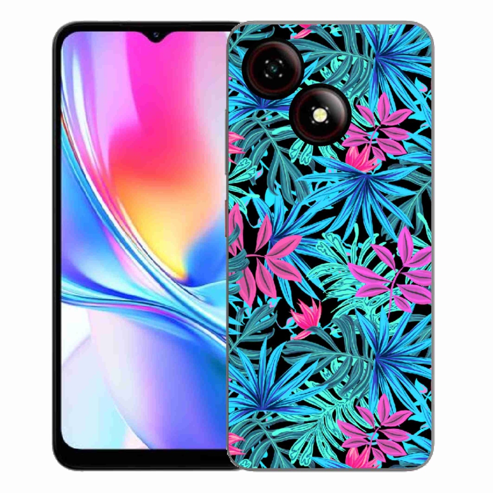 Gélový kryt mmCase na ZTE Blade A35E - kvety 3