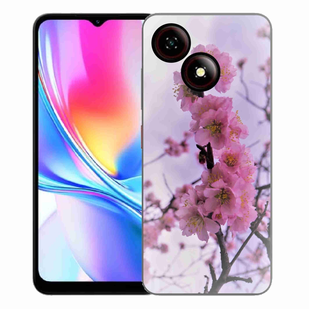 Gélový kryt mmCase na ZTE Blade A35E - kvety 7