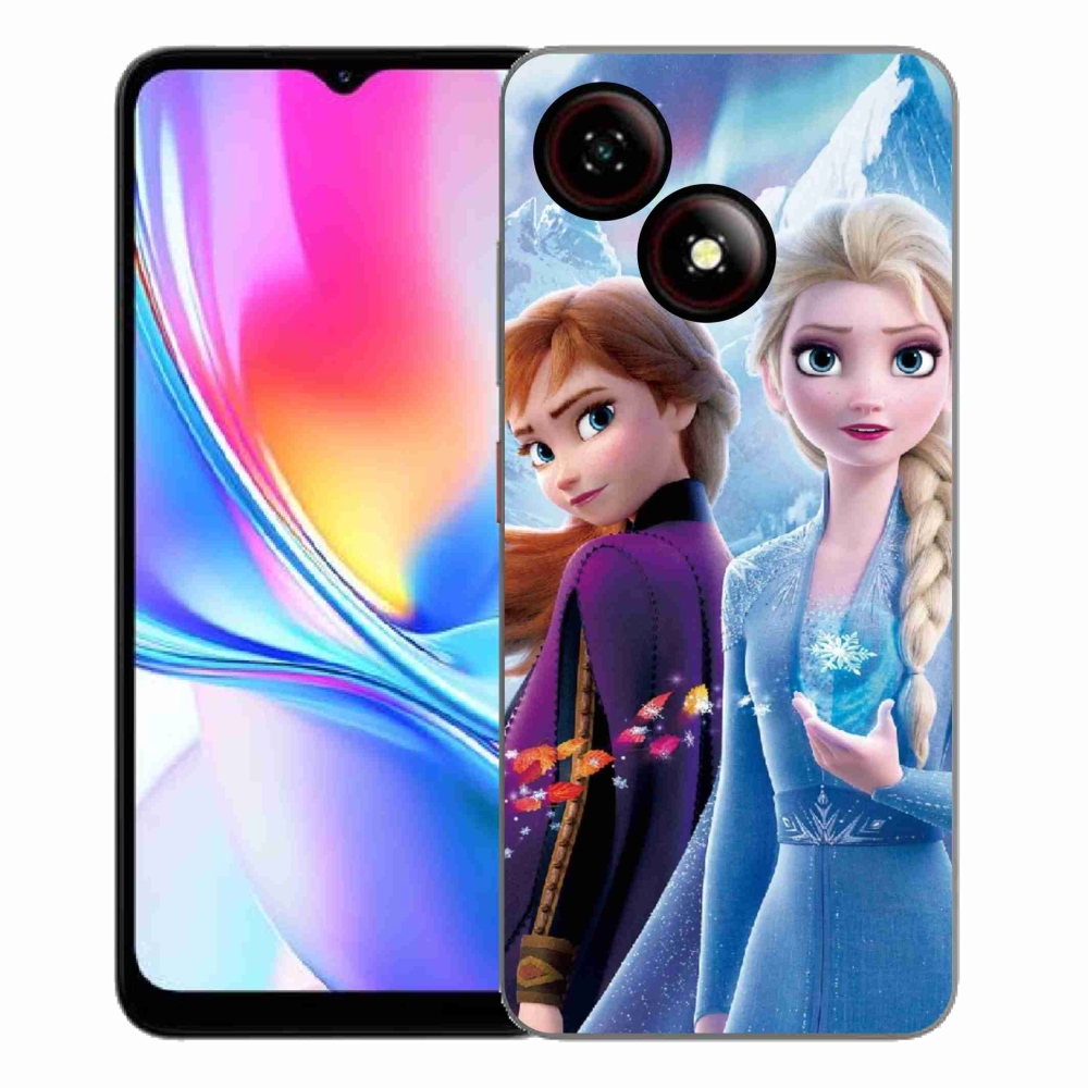 Gélový kryt mmCase na ZTE Blade A35E - ľadové kráľovstvo 3