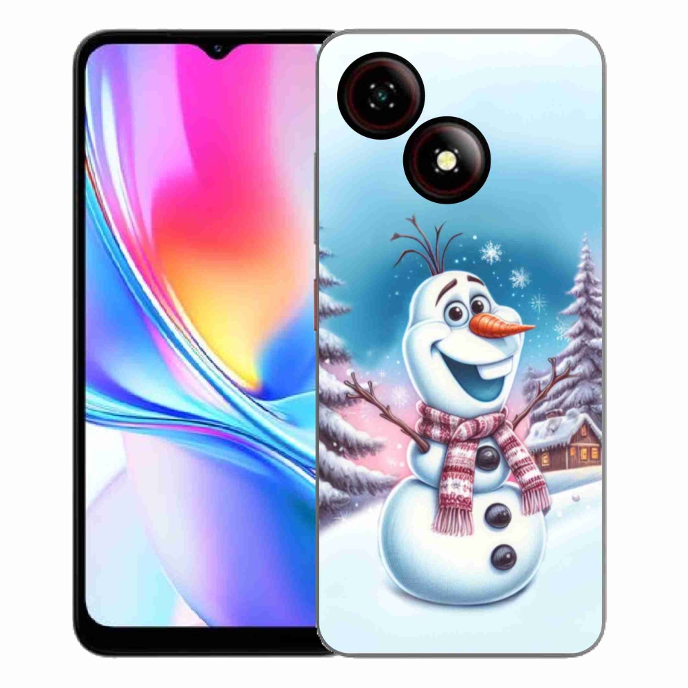 Gélový kryt mmCase na ZTE Blade A35E - ľadové kráľovstvo