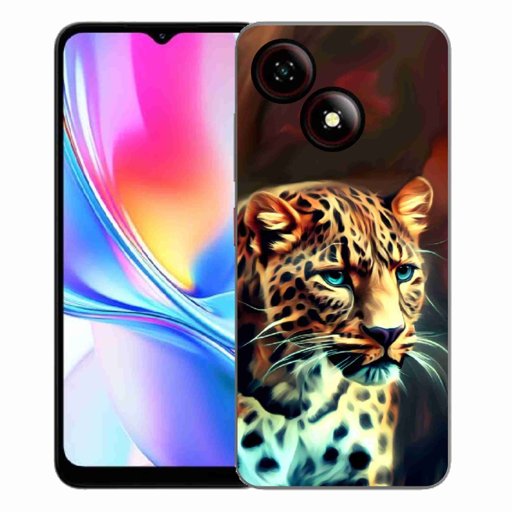 Gélový kryt mmCase na ZTE Blade A35E - leopard
