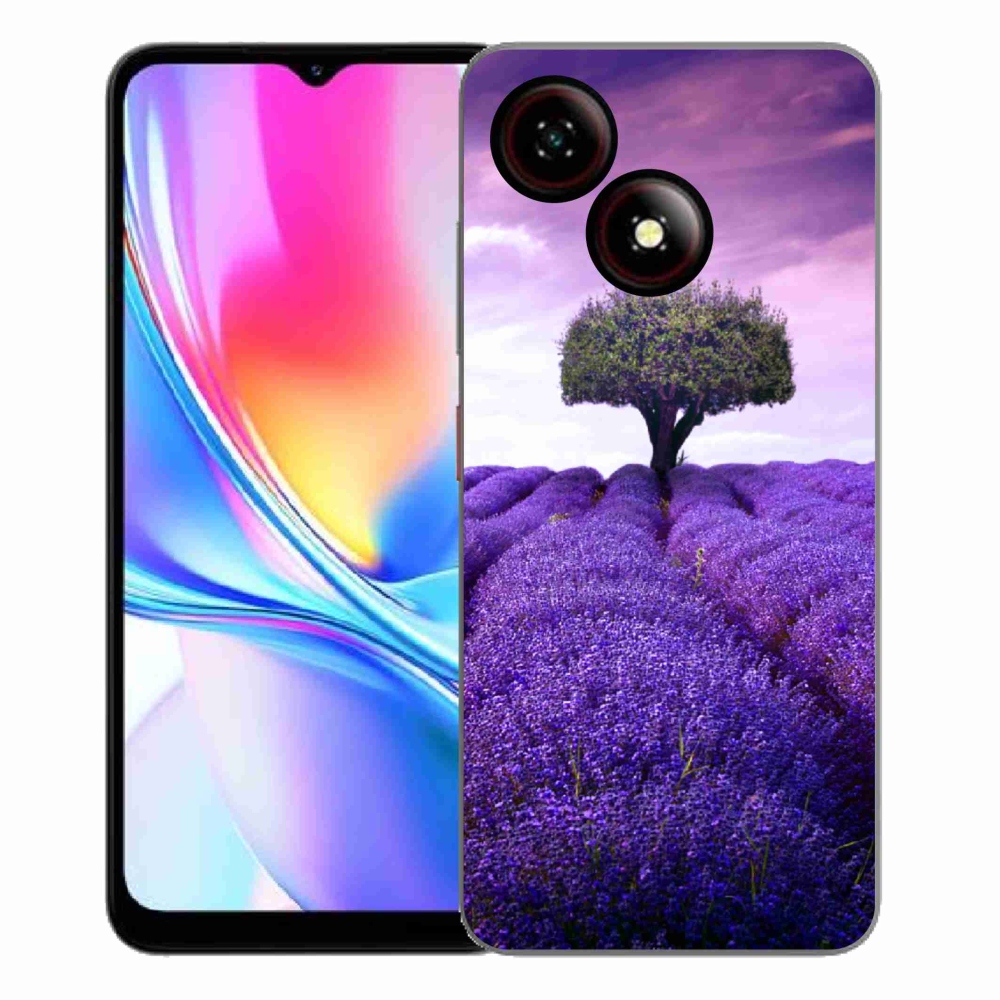 Gélový kryt mmCase na ZTE Blade A35E - levanduľová lúka