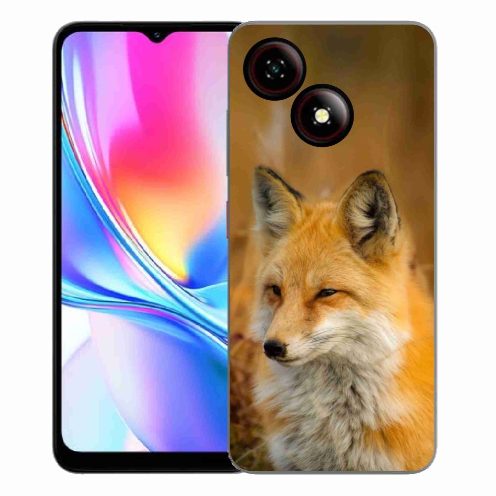 Gélový kryt mmCase na ZTE Blade A35E - líška