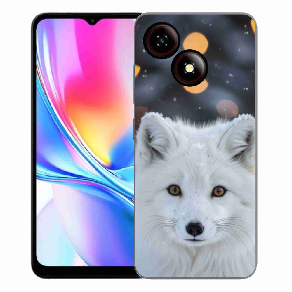 Gélový kryt mmCase na ZTE Blade A35E - líška polárna