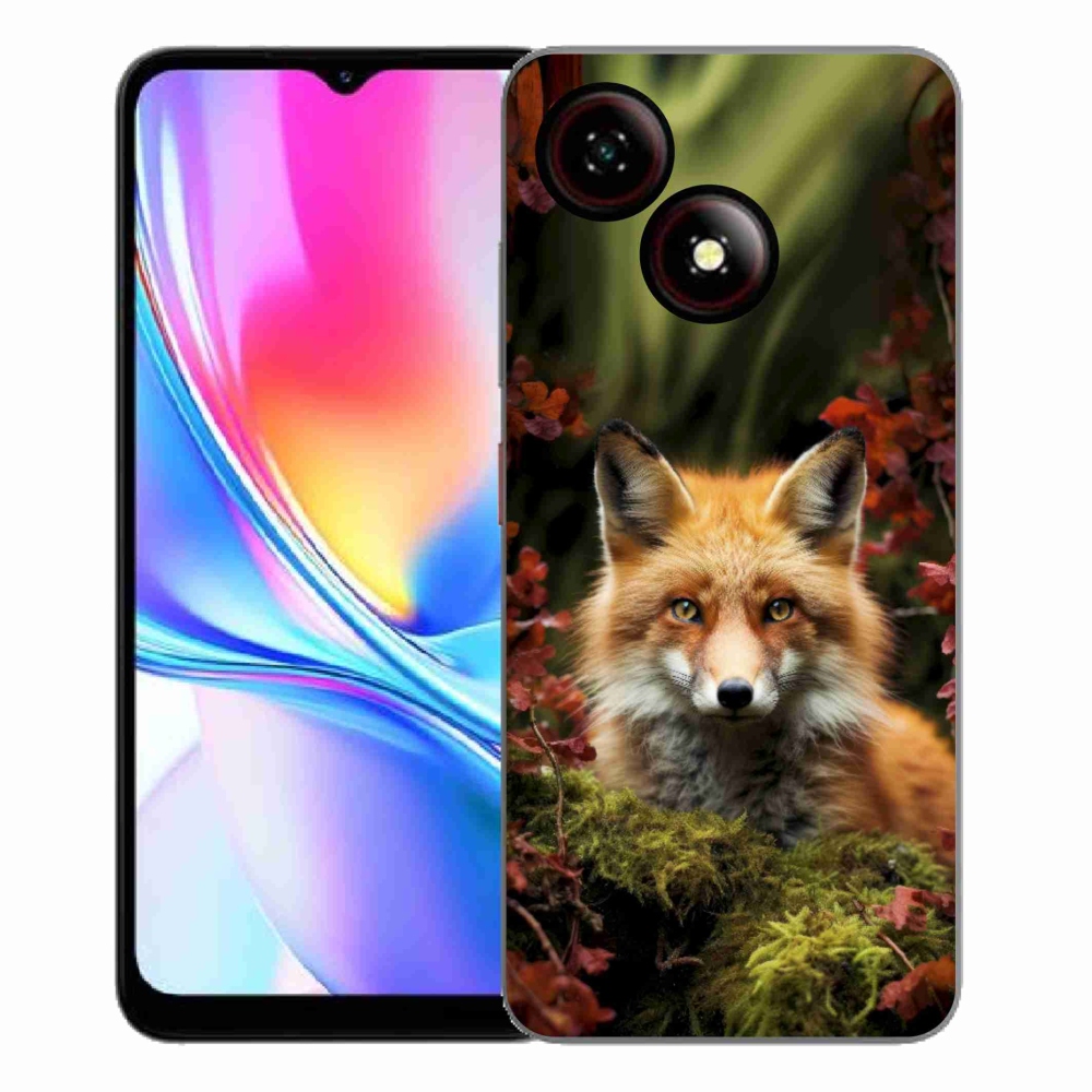 Gélový kryt mmCase na ZTE Blade A35E - líška v lese