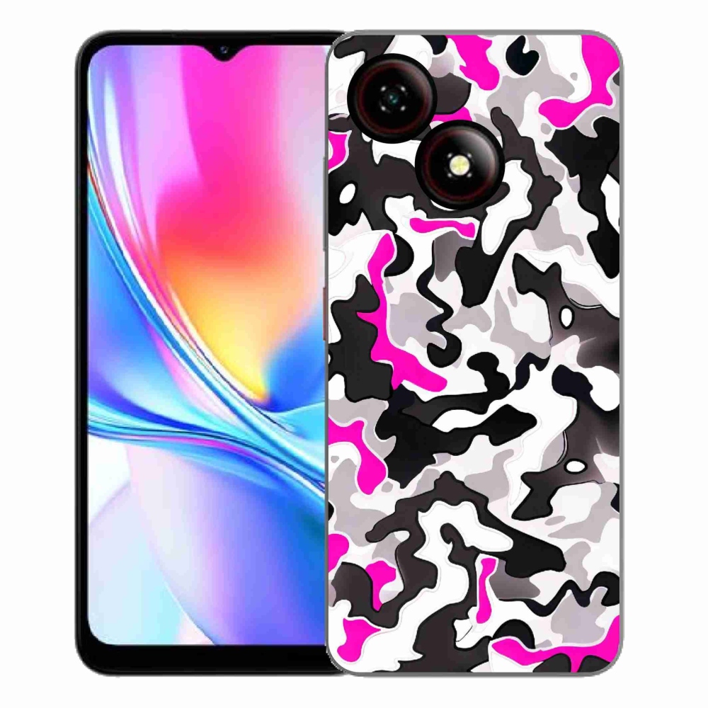 Gélový kryt mmCase na ZTE Blade A35E - maskáčový vzor 5
