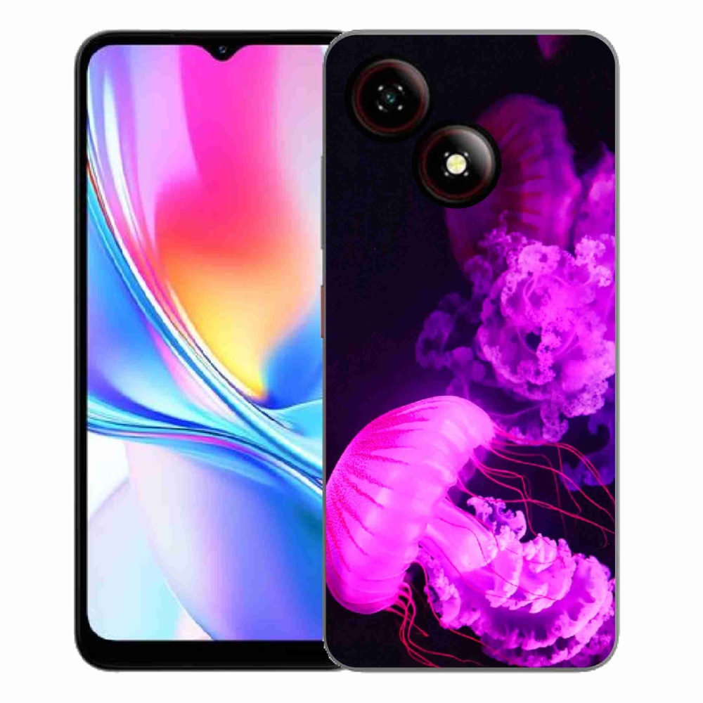 Gélový kryt mmCase na ZTE Blade A35E - medúza 1