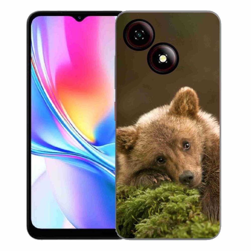 Gélový kryt mmCase na ZTE Blade A35E - medveď