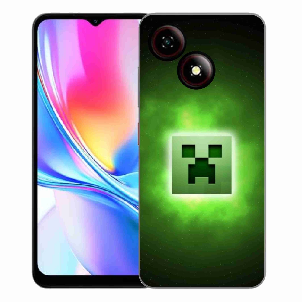 Gélový kryt mmCase na ZTE Blade A35E - minecraft
