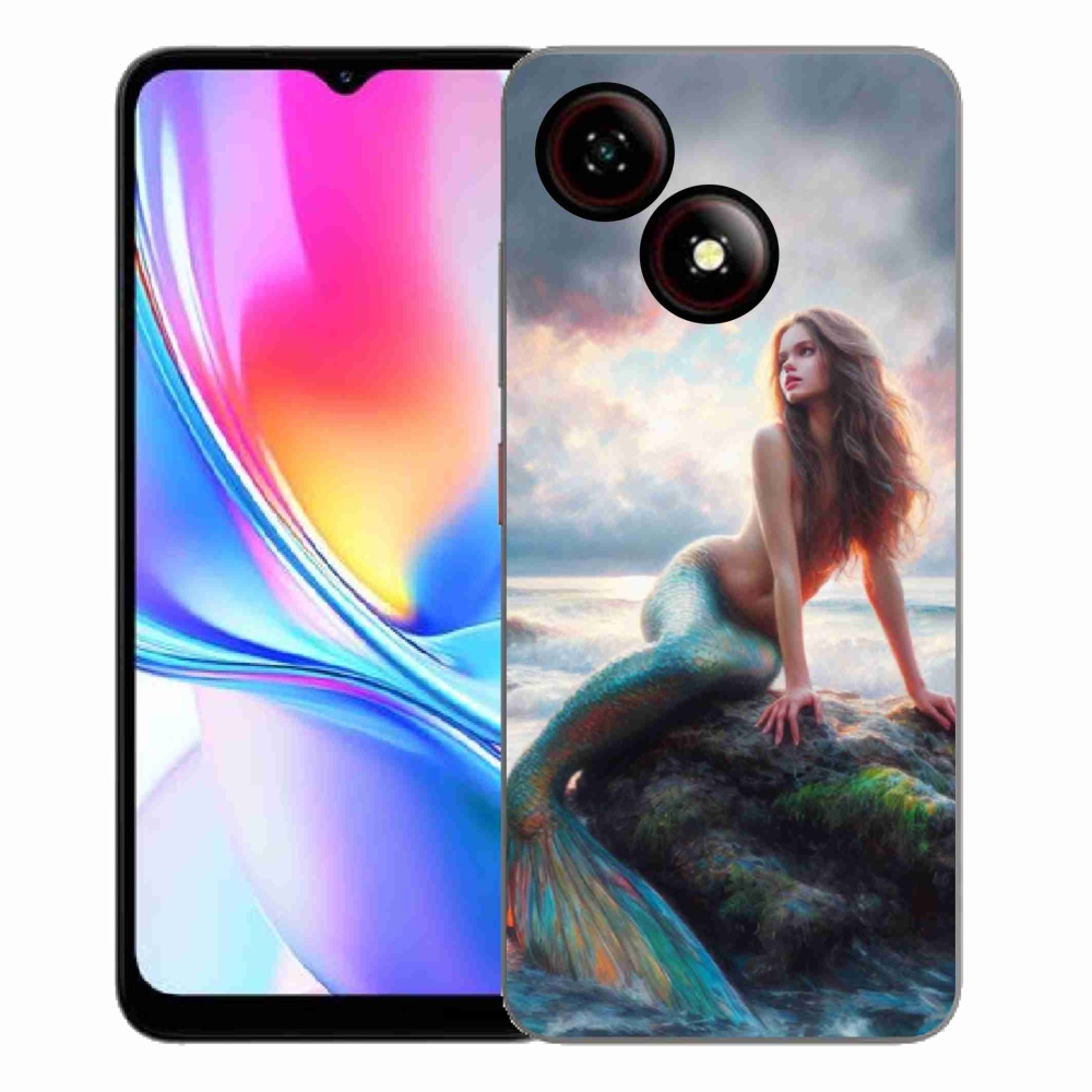 Gélový kryt mmCase na ZTE Blade A35E - morská panna