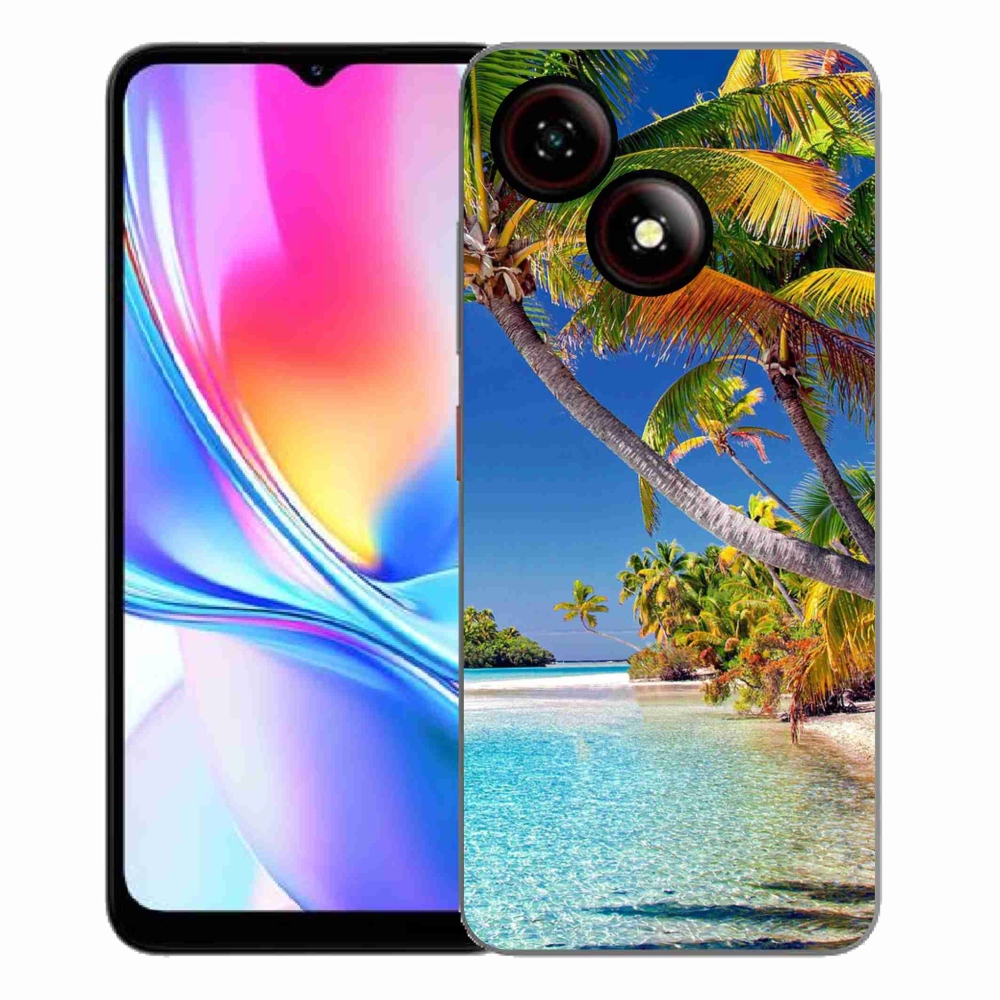 Gélový kryt mmCase na ZTE Blade A35E - morská pláž