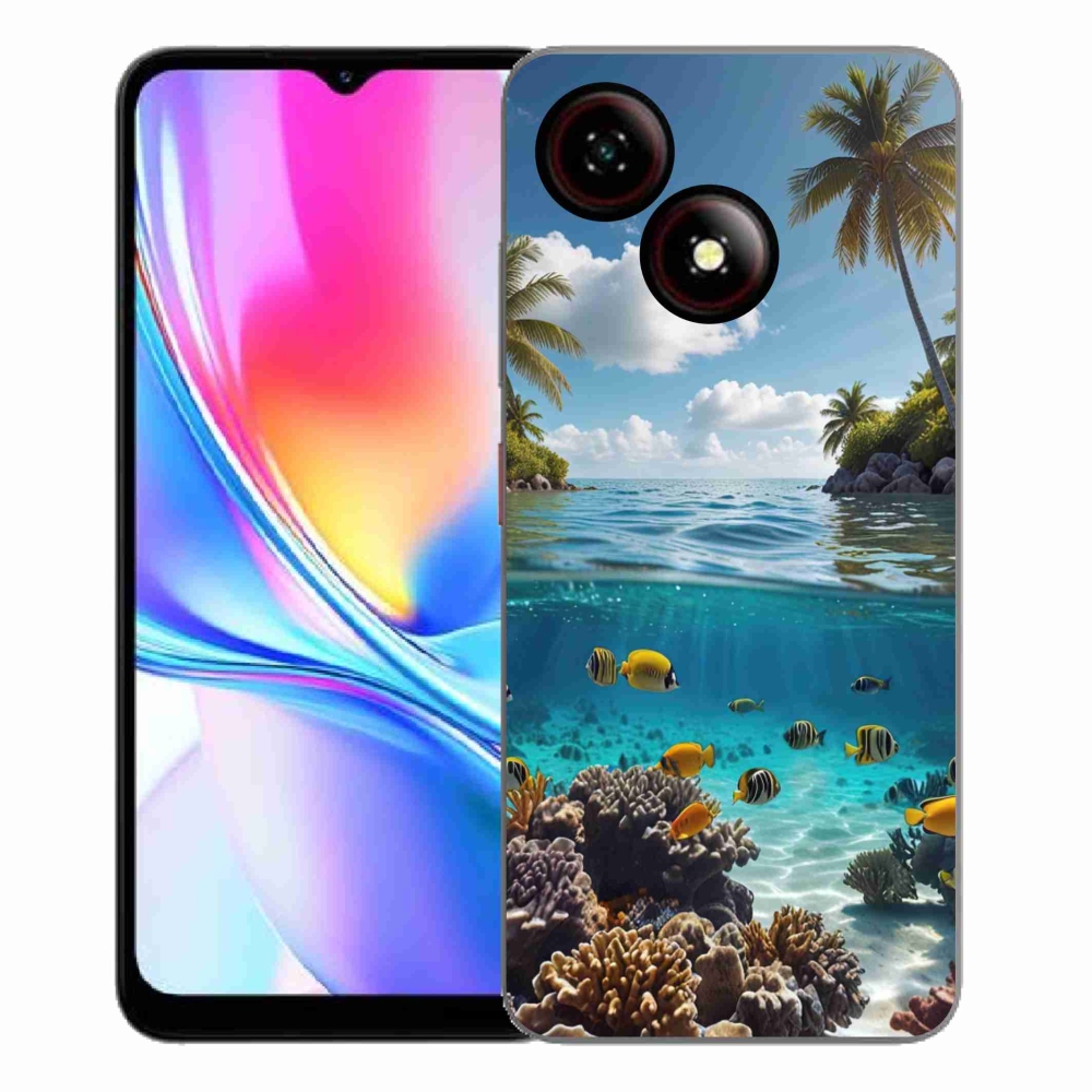 Gélový kryt mmCase na ZTE Blade A35E - morský svet 4