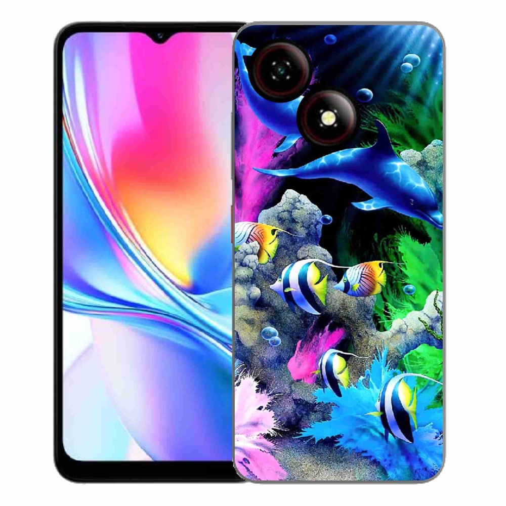Gélový kryt mmCase na ZTE Blade A35E - morský svet