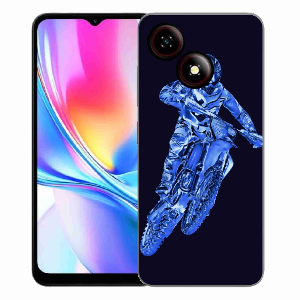 Gélový kryt mmCase na ZTE Blade A35E - motocross 1