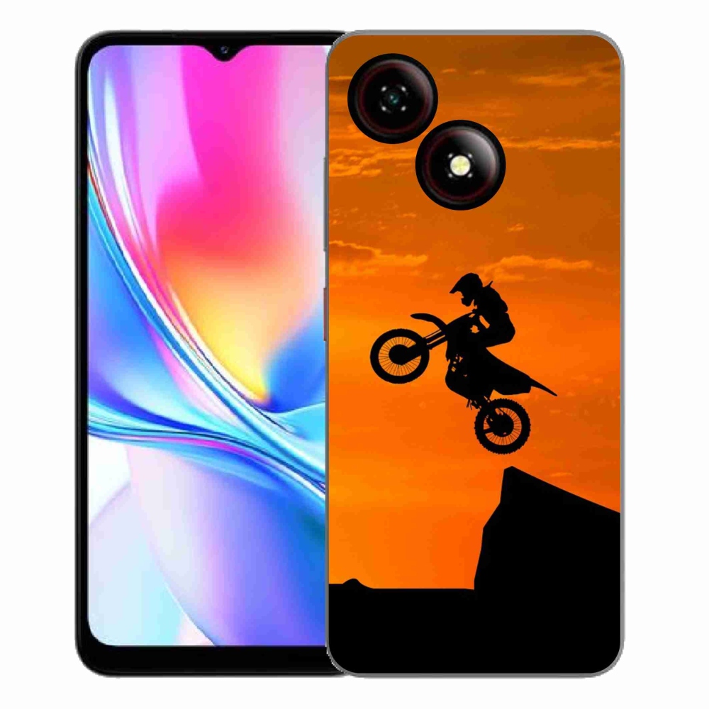 Gélový kryt mmCase na ZTE Blade A35E - motocross