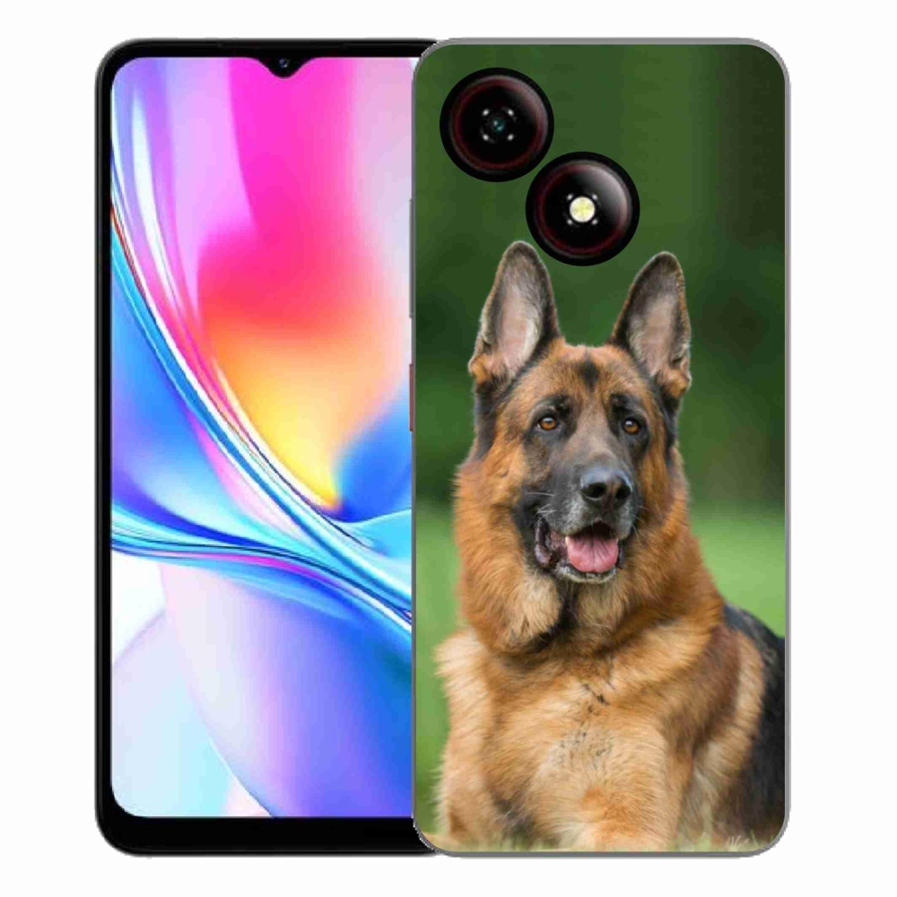 Gélový kryt mmCase na ZTE Blade A35E - nemecký ovčiak