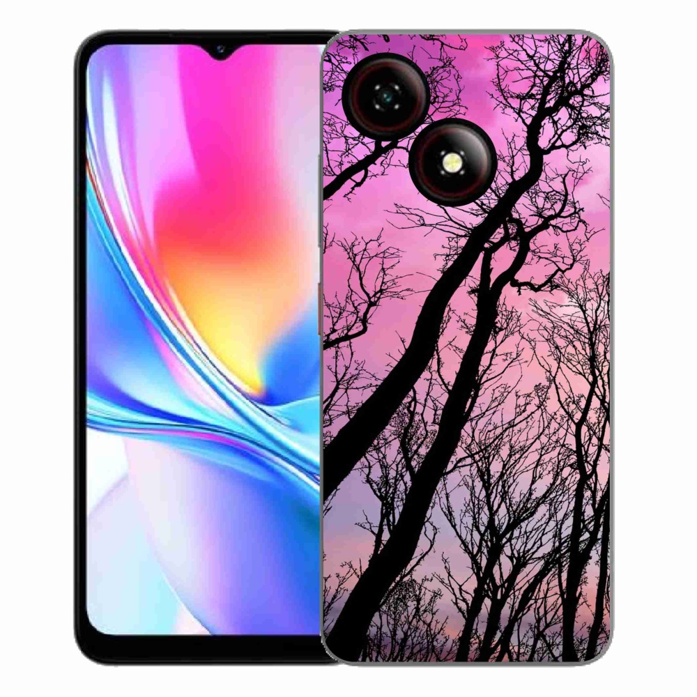Gélový kryt mmCase na ZTE Blade A35E - opadané stromy