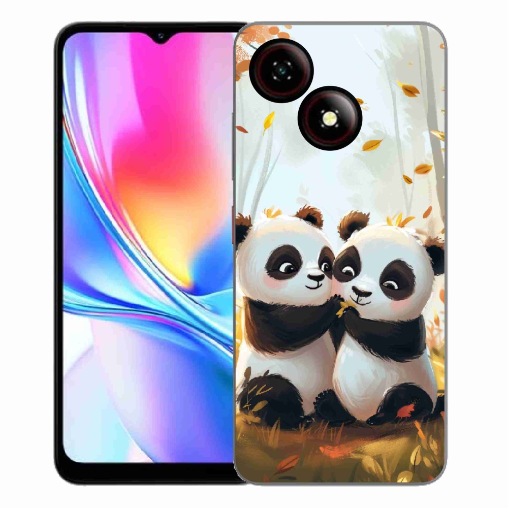 Gélový kryt mmCase na ZTE Blade A35E - pandy