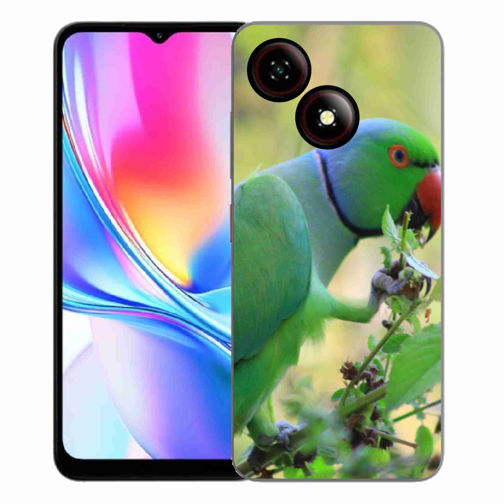 Gélový kryt mmCase na ZTE Blade A35E - papagáj alender