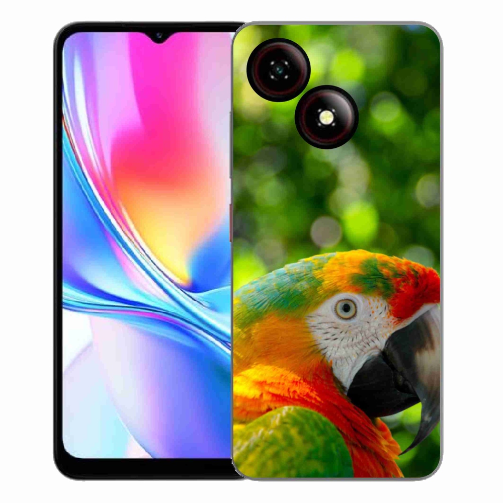 Gélový kryt mmCase na ZTE Blade A35E - papagáj ara 3