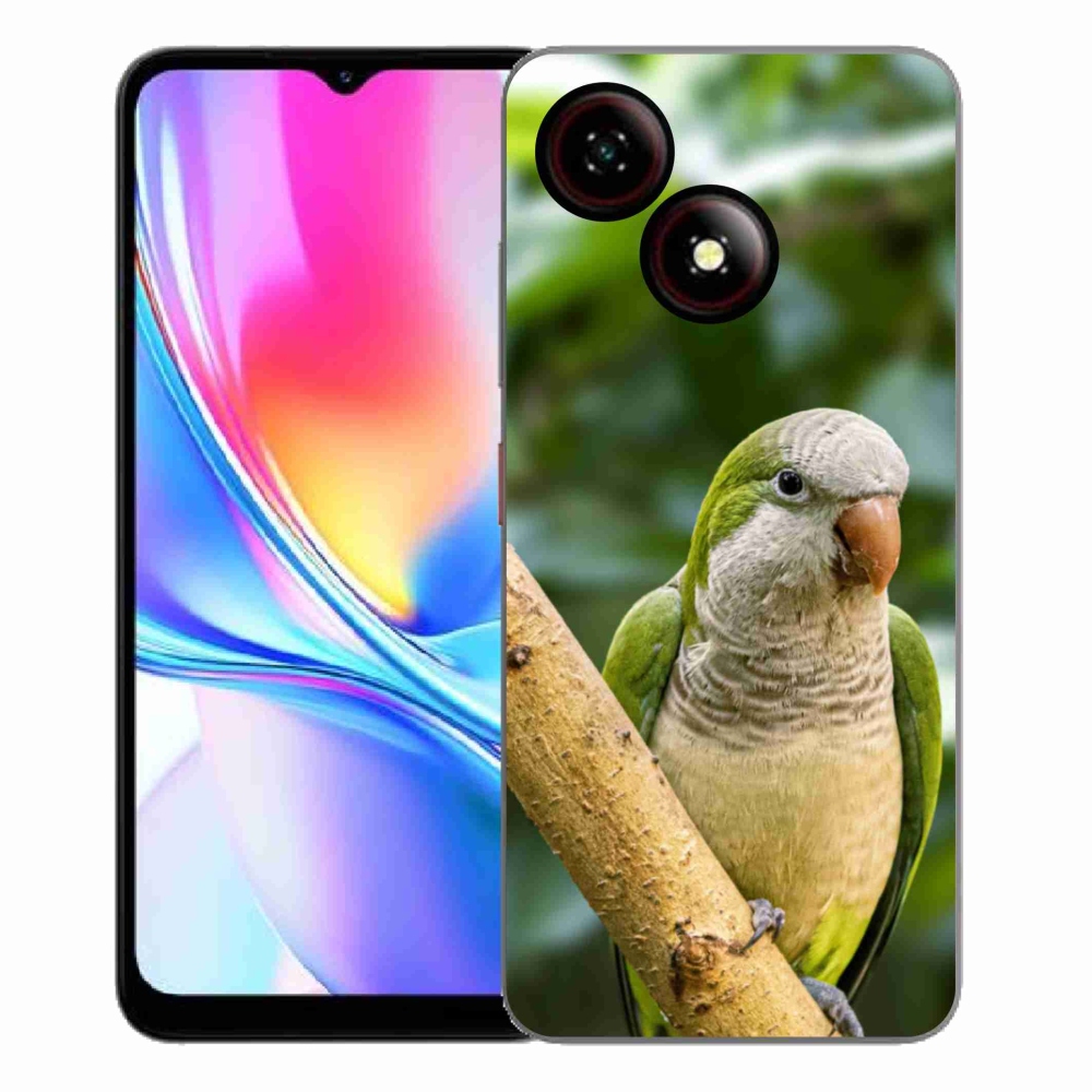 Gélový kryt mmCase na ZTE Blade A35E - papagáj mníšok