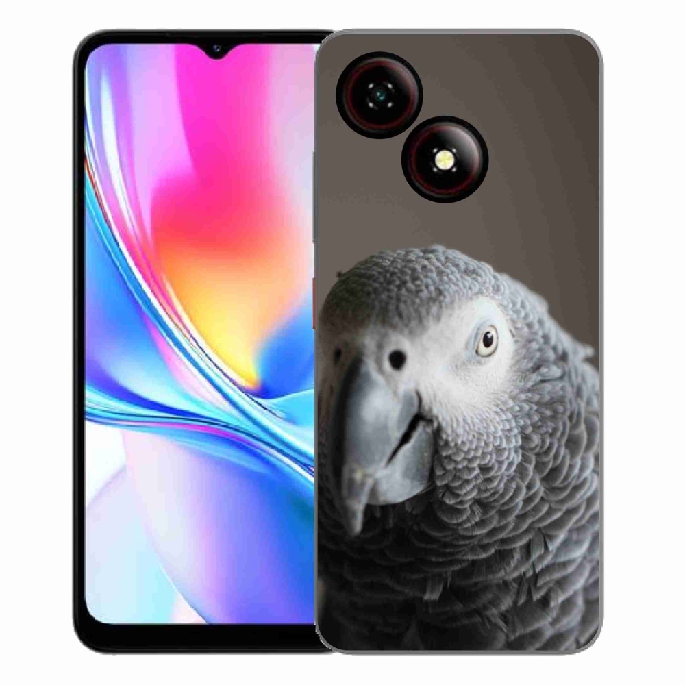 Gélový kryt mmCase na ZTE Blade A35E - papagáj žako 2