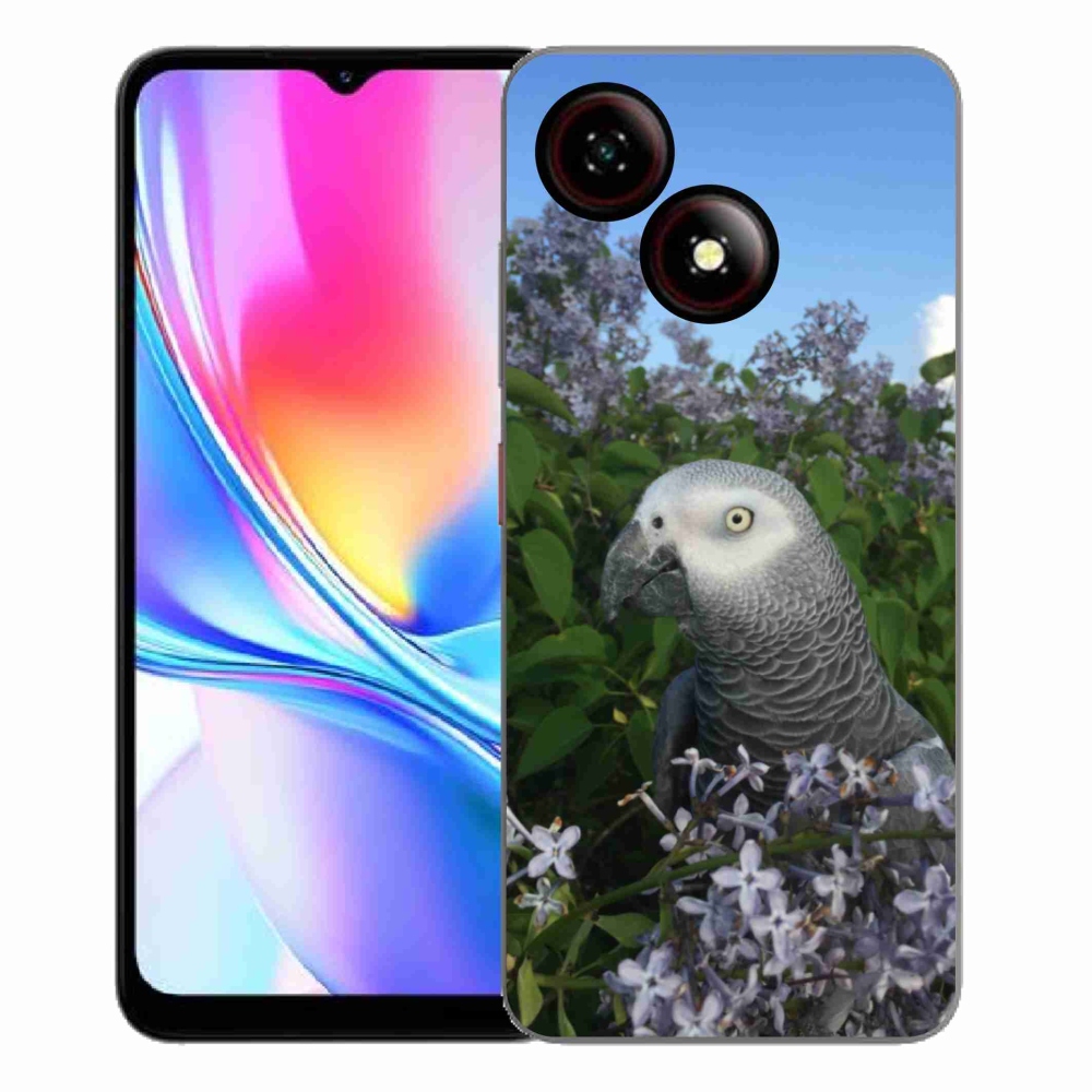 Gélový kryt mmCase na ZTE Blade A35E - papagáj žako