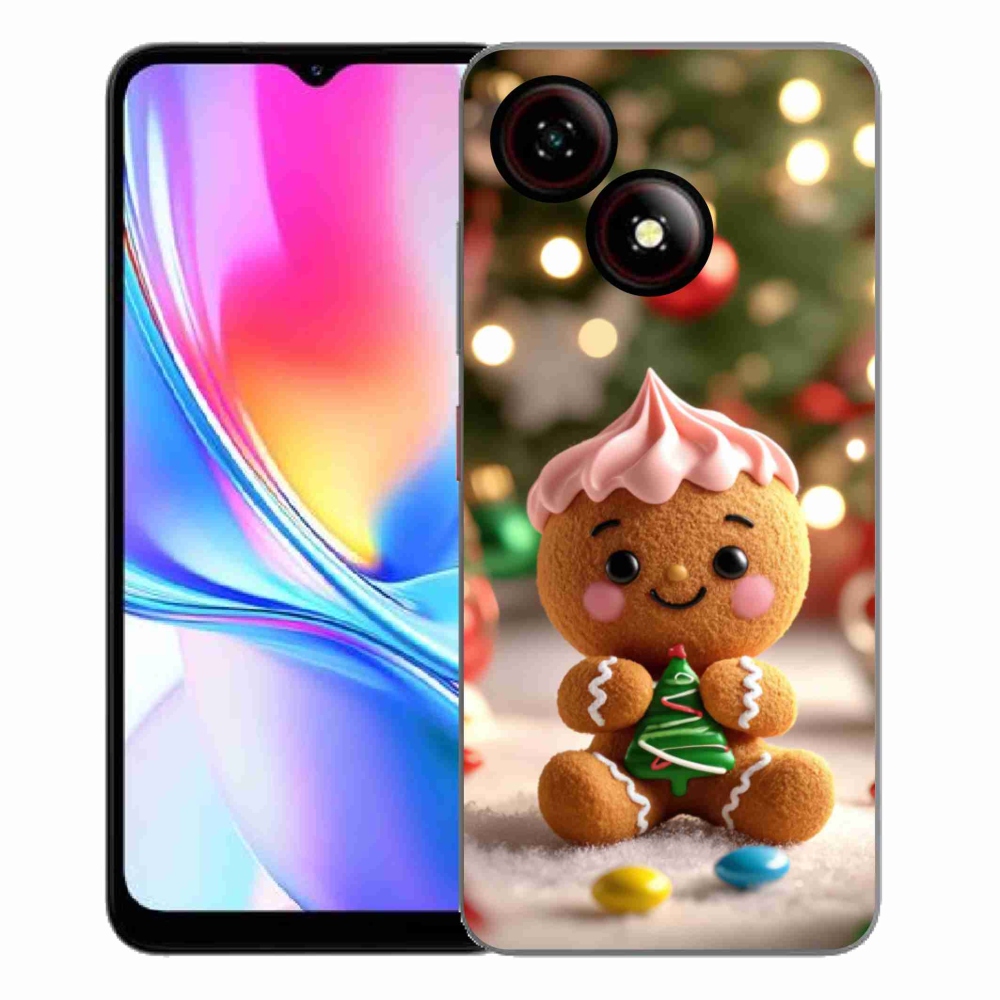 Gélový kryt mmCase na ZTE Blade A35E - perníček