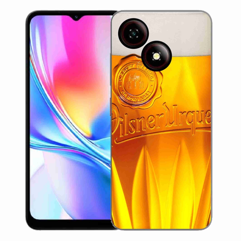 Gélový kryt mmCase na ZTE Blade A35E - pivo