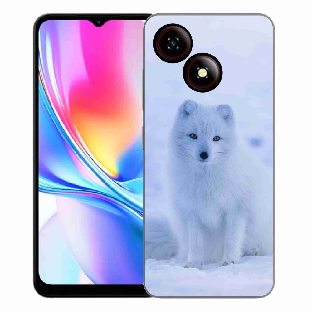 Gélový kryt mmCase na ZTE Blade A35E - polárna líška