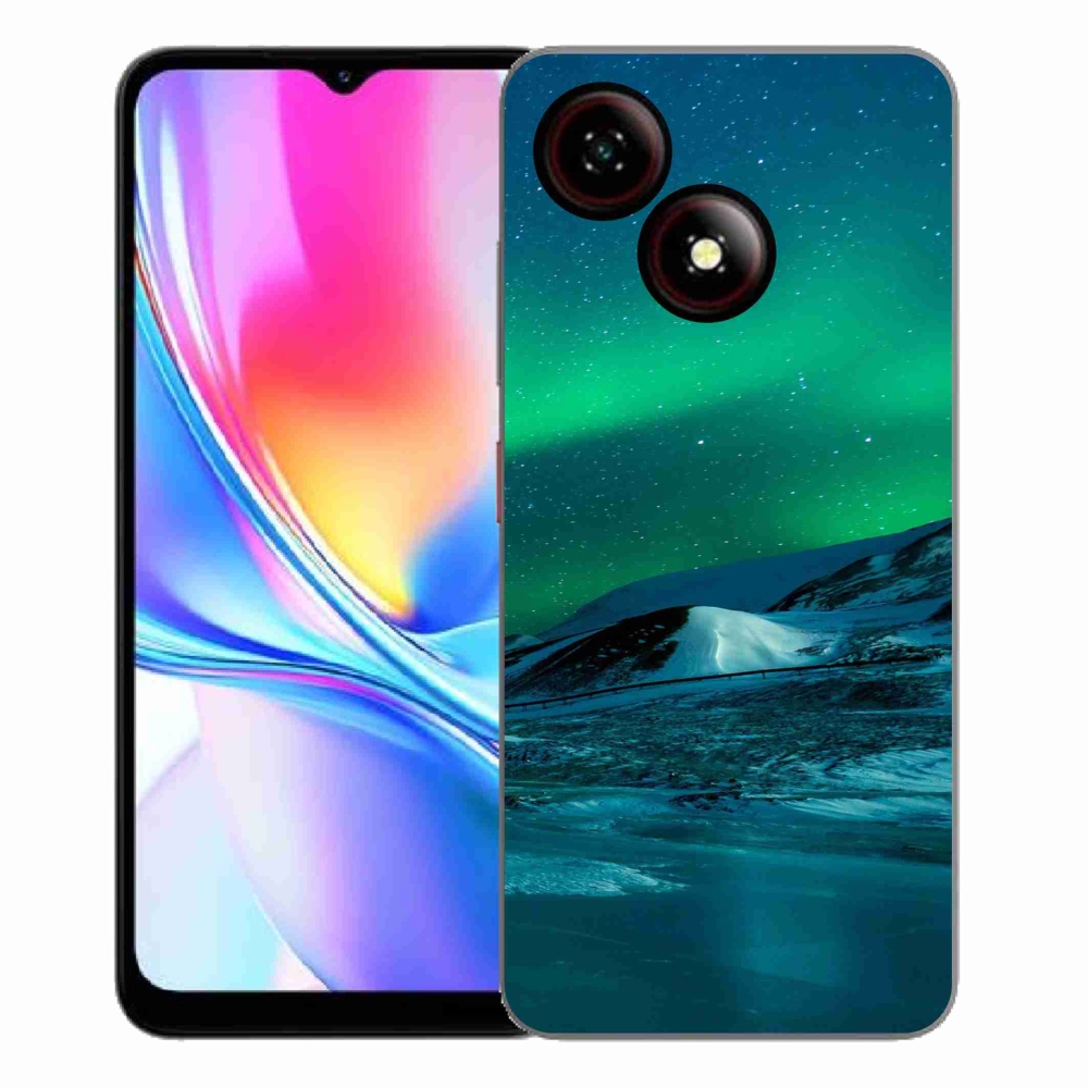 Gélový kryt mmCase na ZTE Blade A35E - polárna žiara