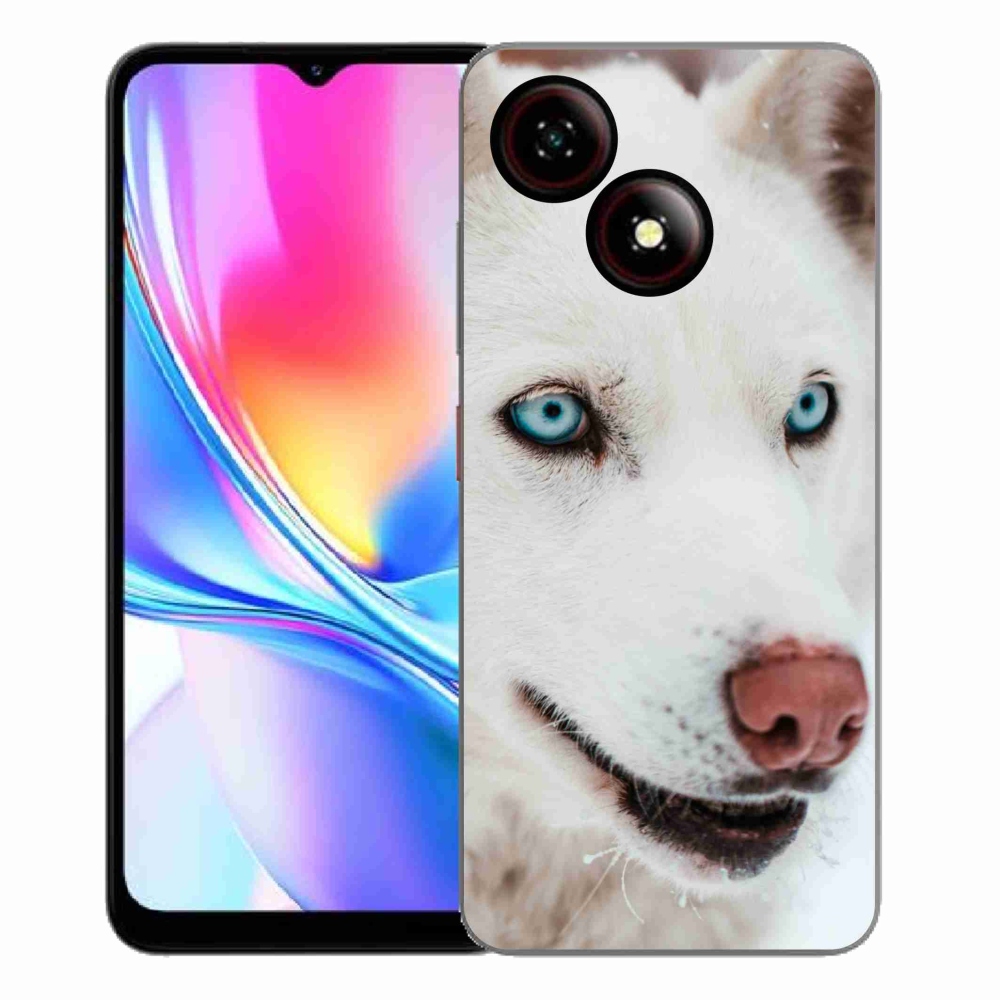Gélový kryt mmCase na ZTE Blade A35E - psí pohľad
