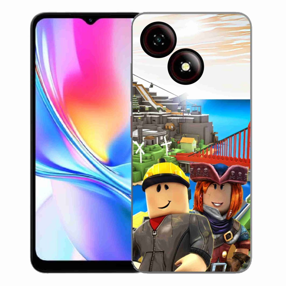 Gélový kryt mmCase na ZTE Blade A35E - roblox 1