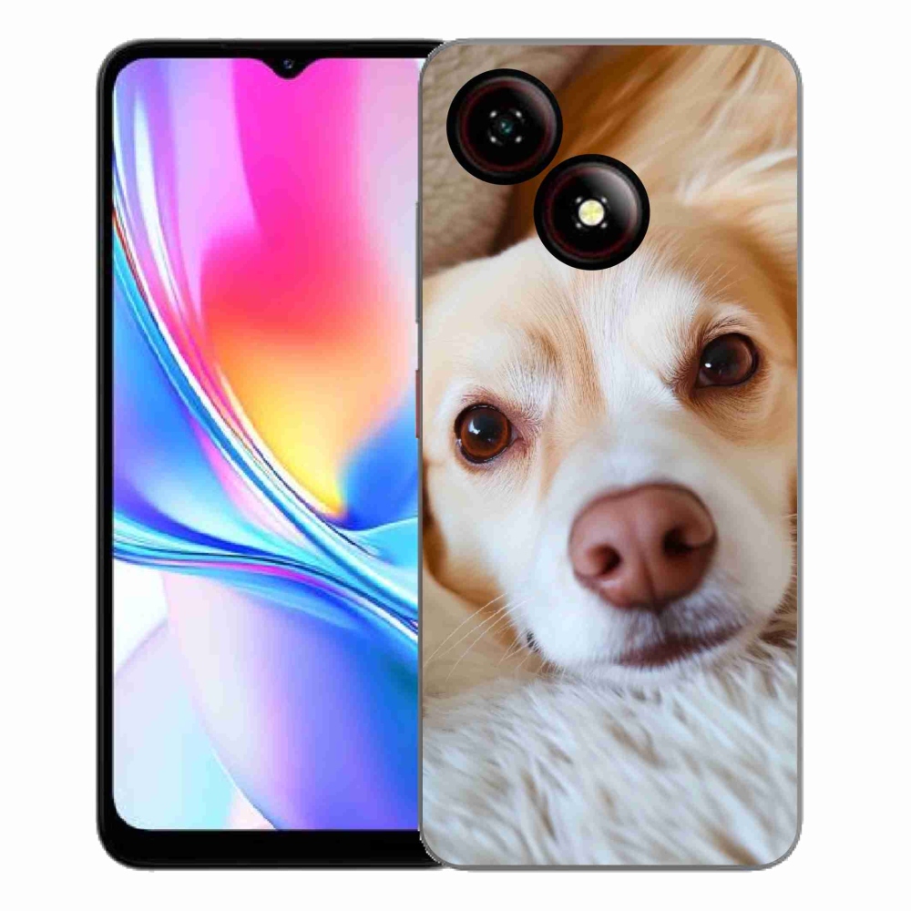 Gélový kryt mmCase na ZTE Blade A35E - Roztomilá čivava