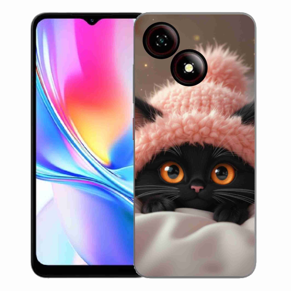 Gélový kryt mmCase na ZTE Blade A35E - roztomilé mačiatko 7