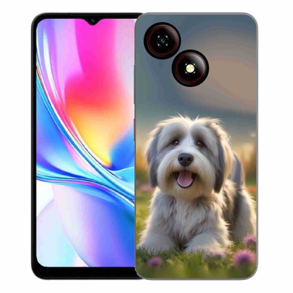 Gélový kryt mmCase na ZTE Blade A35E - roztomilý havanský psík