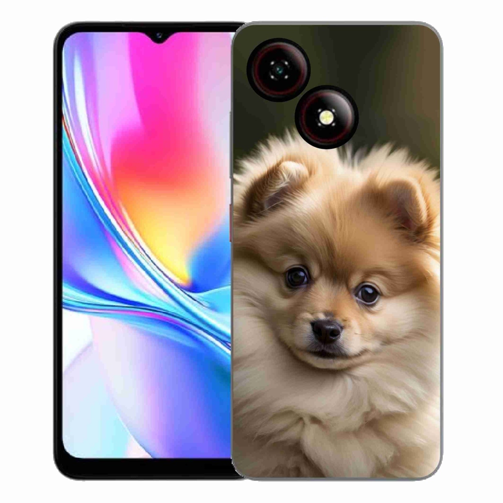 Gélový kryt mmCase na ZTE Blade A35E - roztomilý pomeranian 2