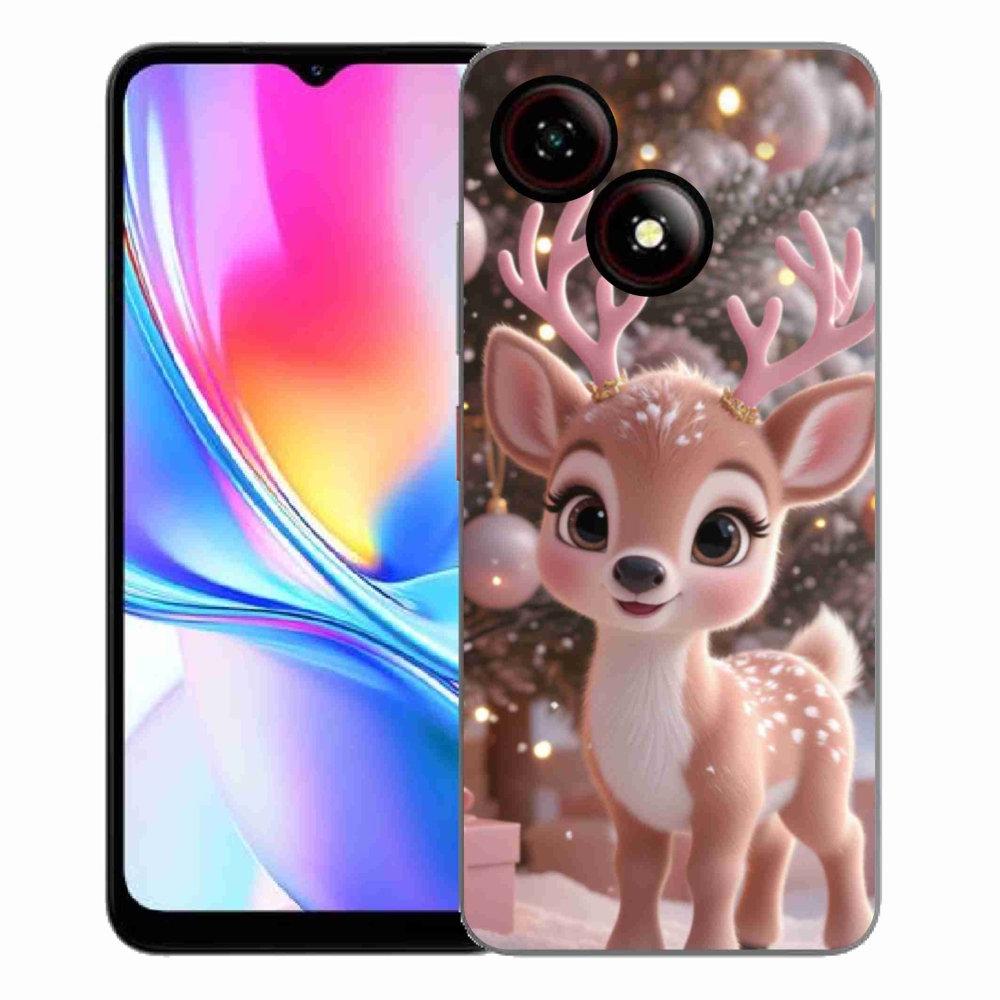 Gélový kryt mmCase na ZTE Blade A35E - roztomilý sob
