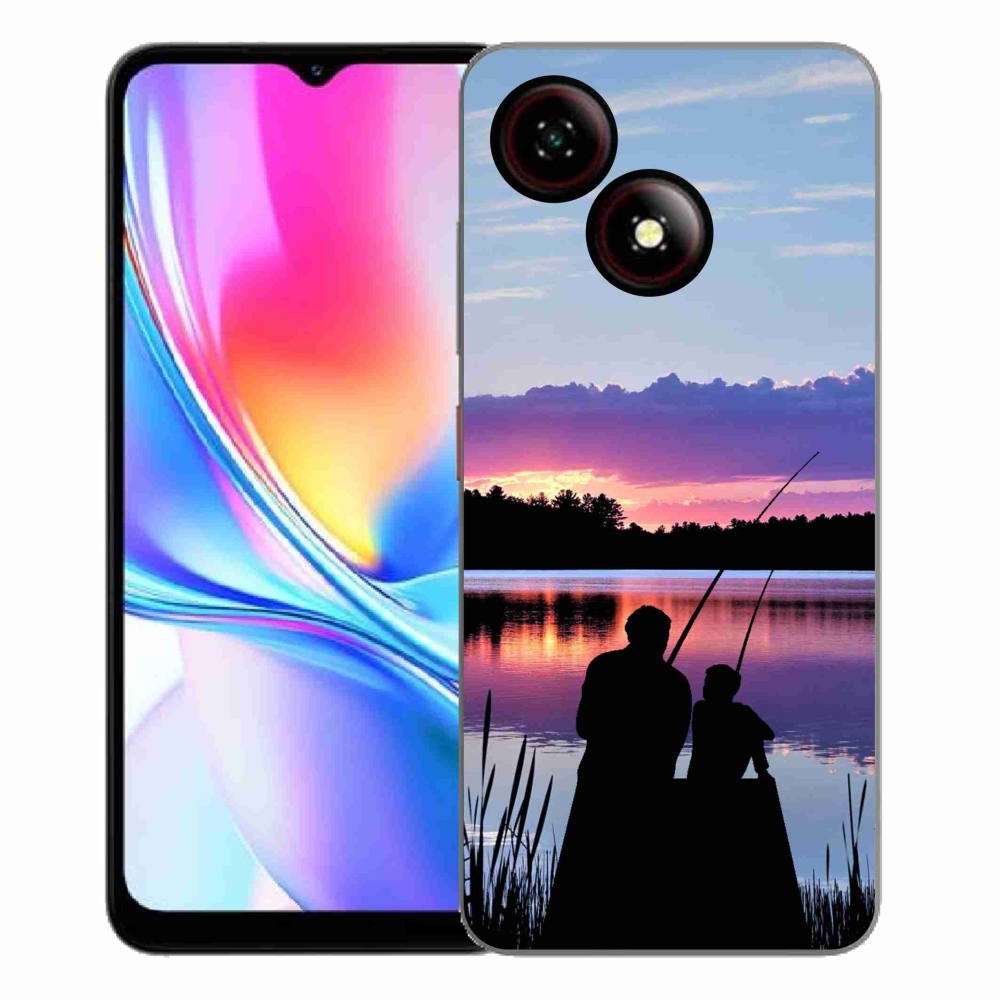 Gélový kryt mmCase na ZTE Blade A35E - rybárčenie 2