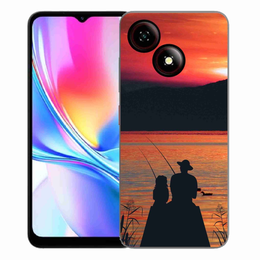 Gélový kryt mmCase na ZTE Blade A35E - rybárčenie 3