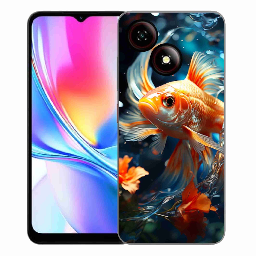Gélový kryt mmCase na ZTE Blade A35E - rybka