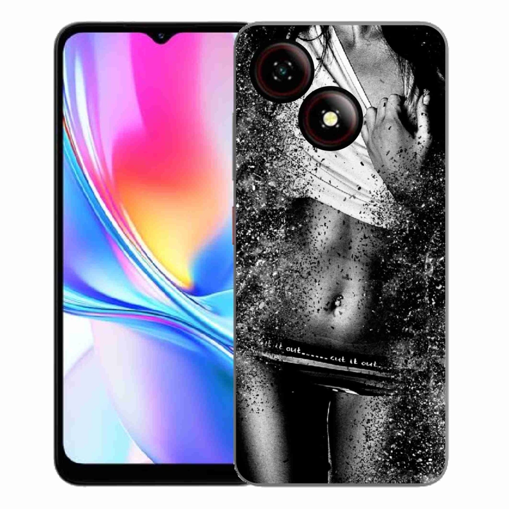 Gélový kryt mmCase na ZTE Blade A35E - sexi žena 1