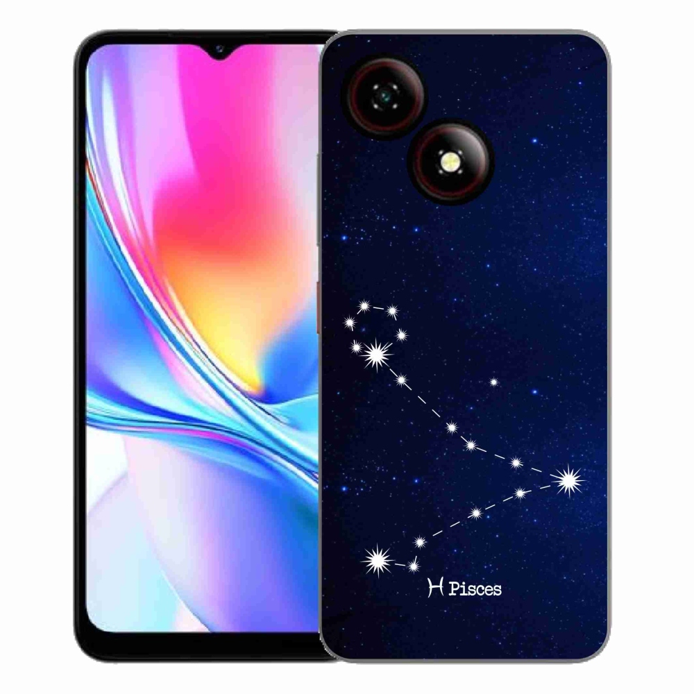 Gélový kryt mmCase na ZTE Blade A35E - súhvezdie Ryby