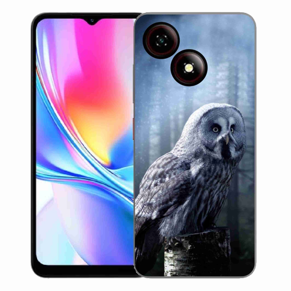 Gélový kryt mmCase na ZTE Blade A35E - sova