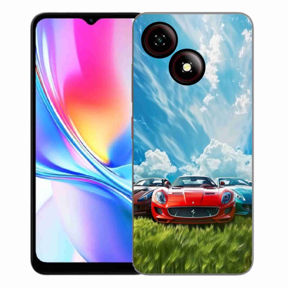 Gélový kryt mmCase na ZTE Blade A35E - športové vozidlá