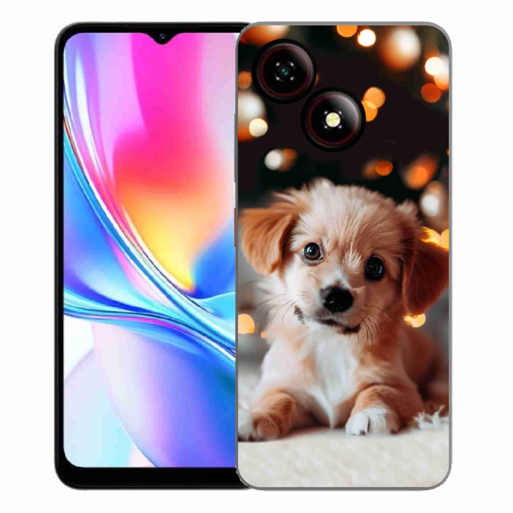 Gélový kryt mmCase na ZTE Blade A35E - šteniatko