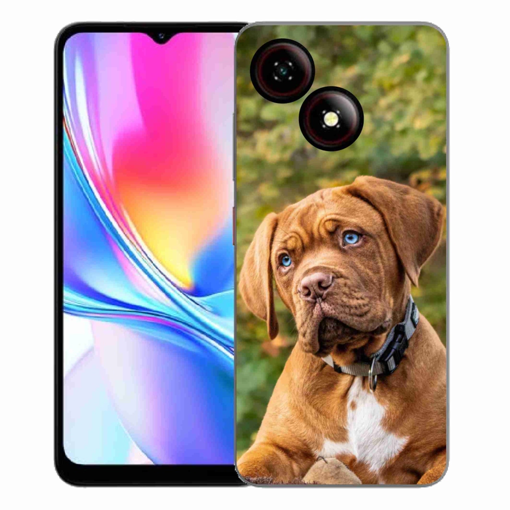 Gélový kryt mmCase na ZTE Blade A35E - šteňa