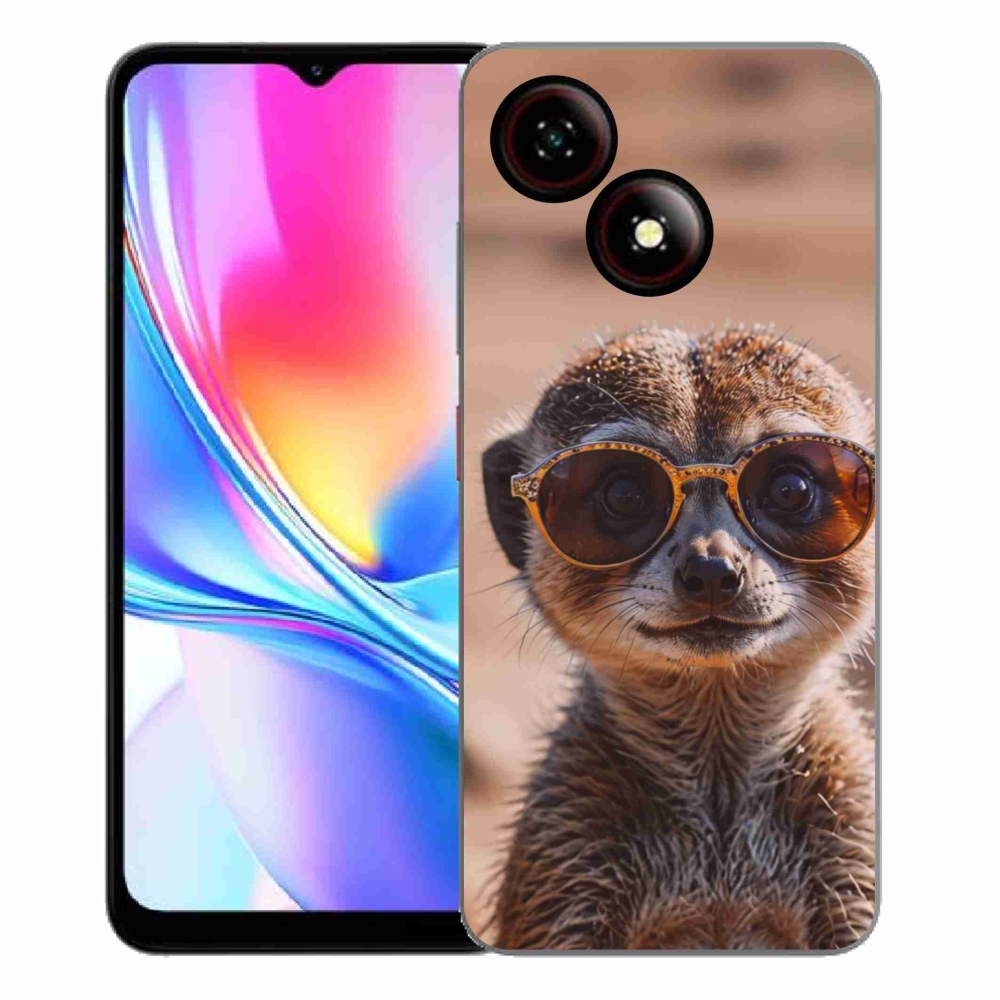 Gélový kryt mmCase na ZTE Blade A35E - štýlová surikata