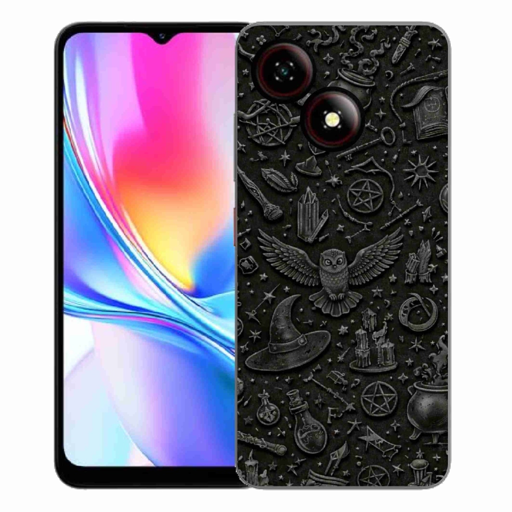 Gélový kryt mmCase na ZTE Blade A35E - tmavý magický svet