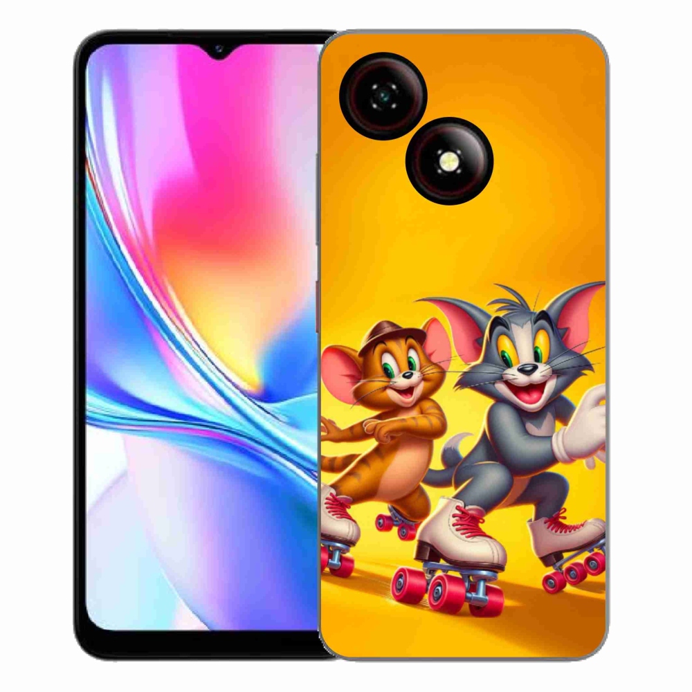 Gélový kryt mmCase na ZTE Blade A35E - tom a jerry